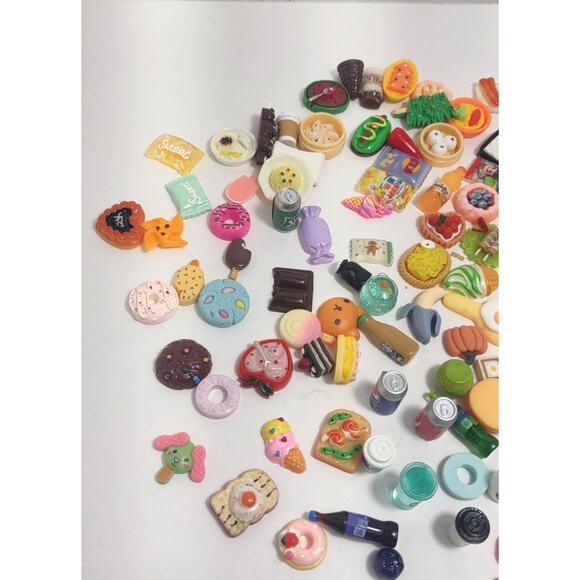 Mini Brands Collectables Miniature Approx 128 Piece Lot KFC Starbucks Doll House - Picture 2 of 10